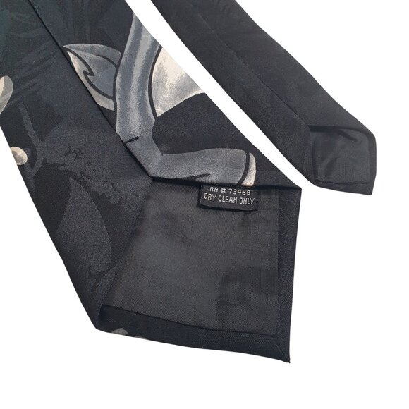 Looney Tunes Mania Bugs Bunny Black Polyester Necktie Novelty Cartoon Gift - Picture 6 of 6